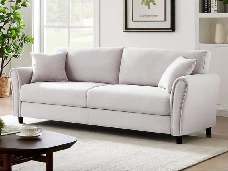 Clover Linen Sofa Beige