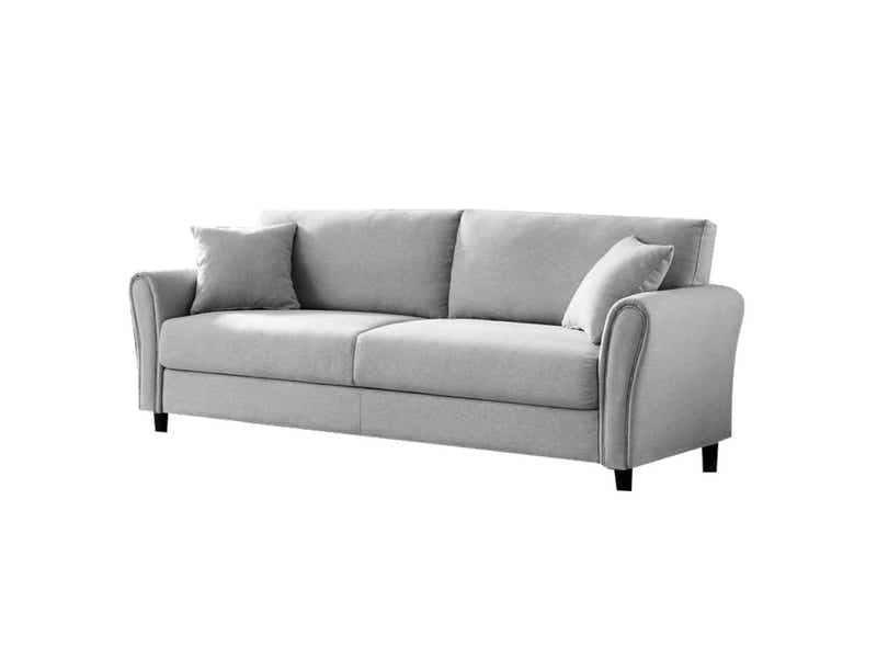 Clover Linen Sofa Light Grey