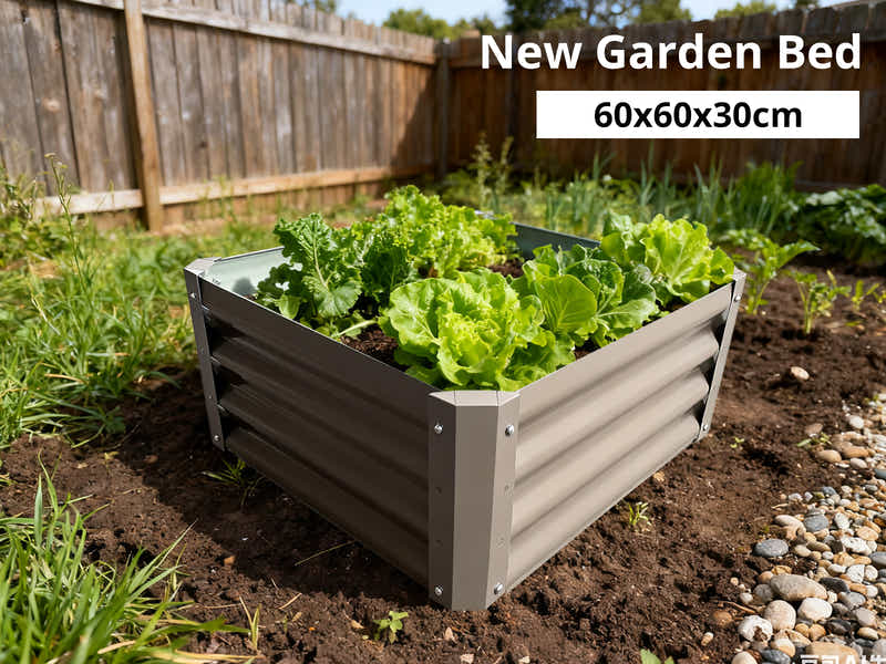 DS New Garden Bed 600x600x300mm