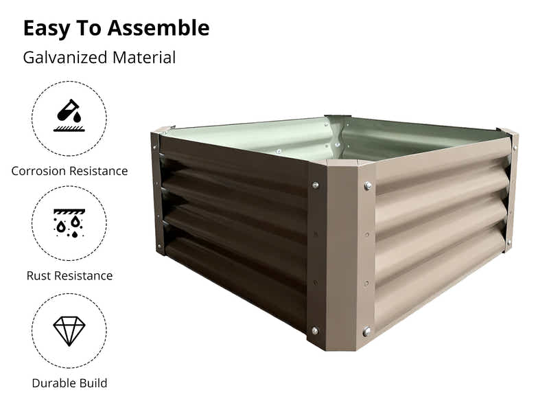 DS New Garden Bed 600x600x300mm