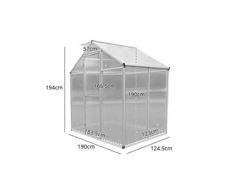 New Green House 4'x6'ft