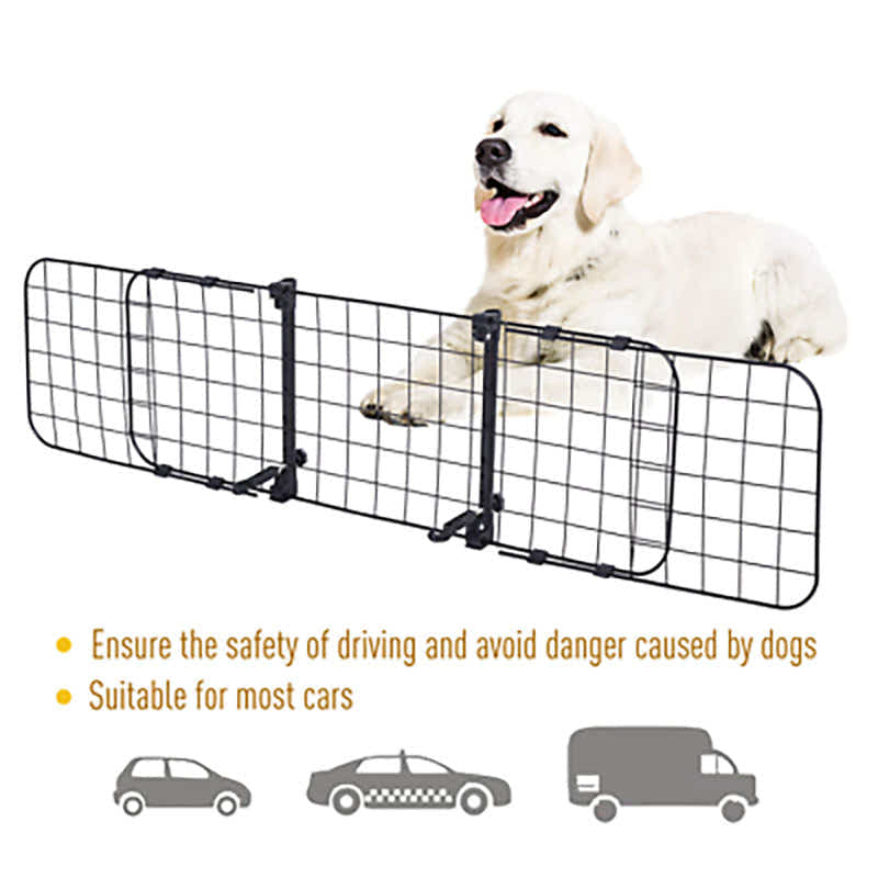 DS BS Headrest Adjustable Mesh Dog Barrier
