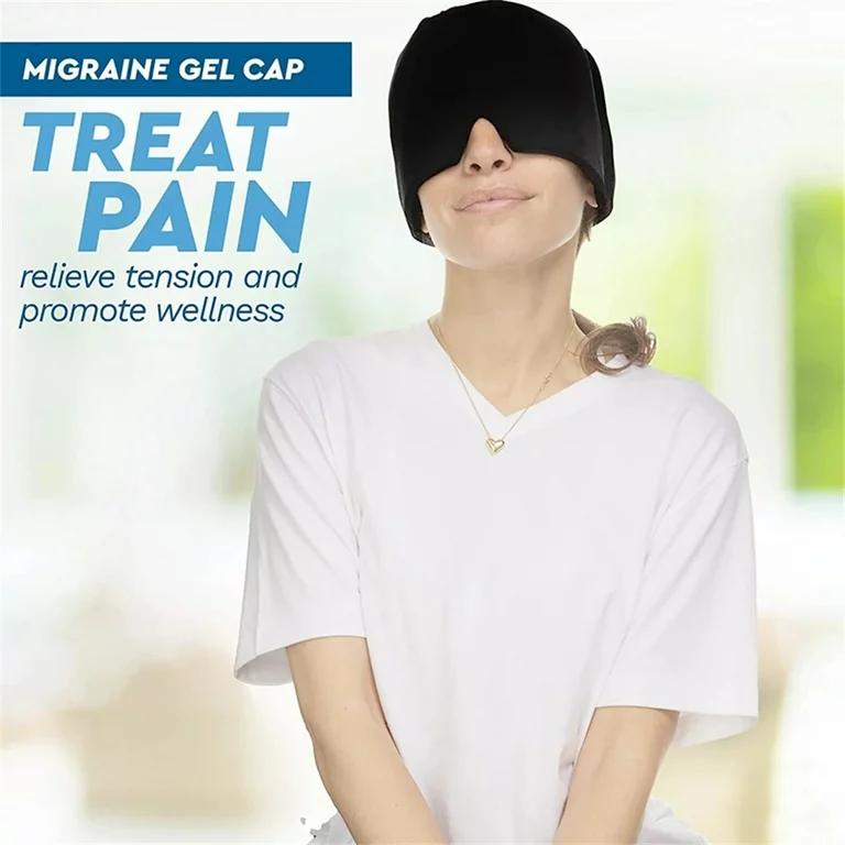 DS BS Gel Ice Headache Relief Cap