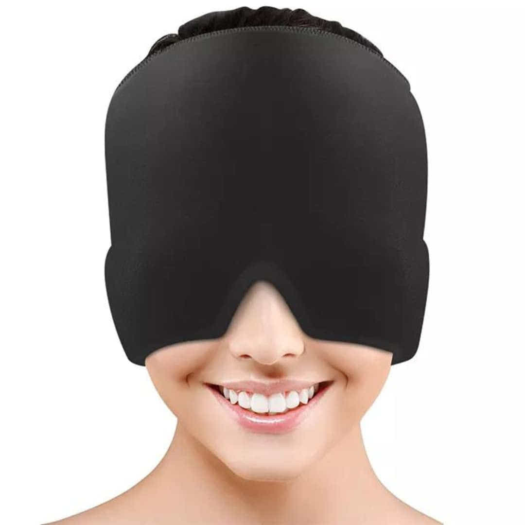 DS BS Gel Ice Headache Relief Cap
