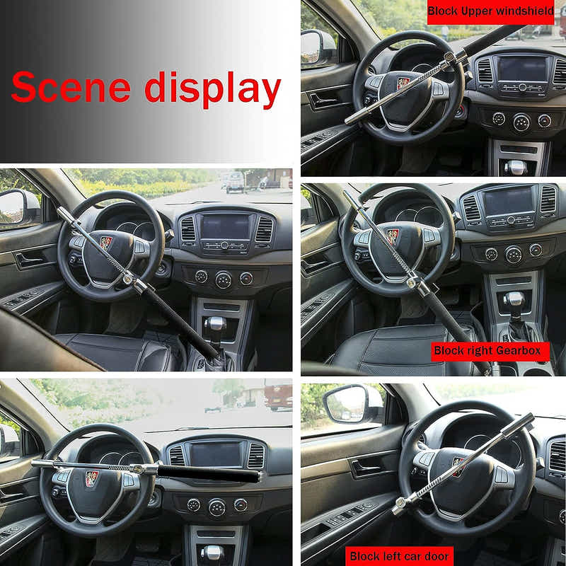 DS BS Anti-Theft Lock Device Adjustable Double Hook