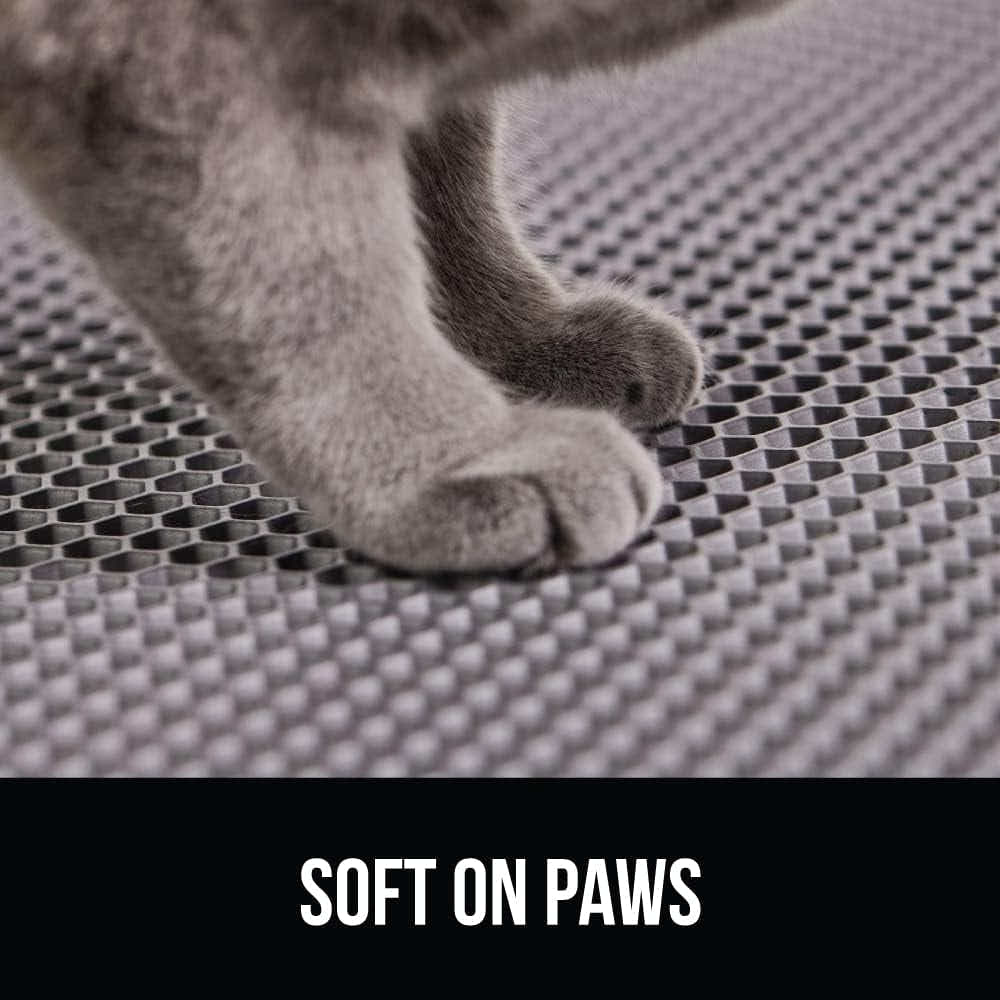 DS BS Cat Litter Mat Litter Trapper 75×55cm-Gray