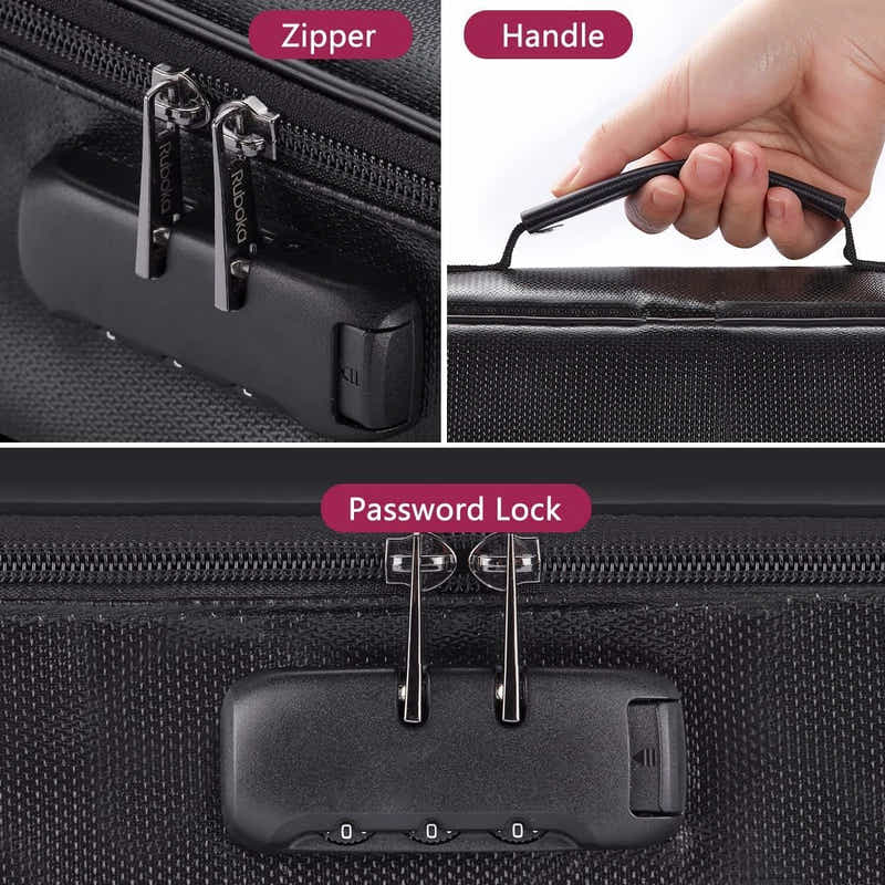 DS BS 3-Layer Fireproof Document Organizer with Lock