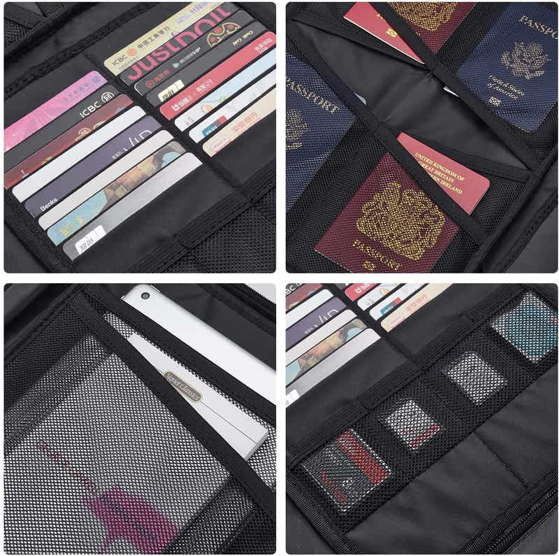 DS BS 3-Layer Fireproof Document Organizer with Lock