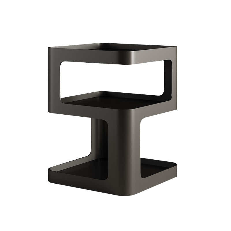DS BS Modern Creative Design Bedside Table-Black
