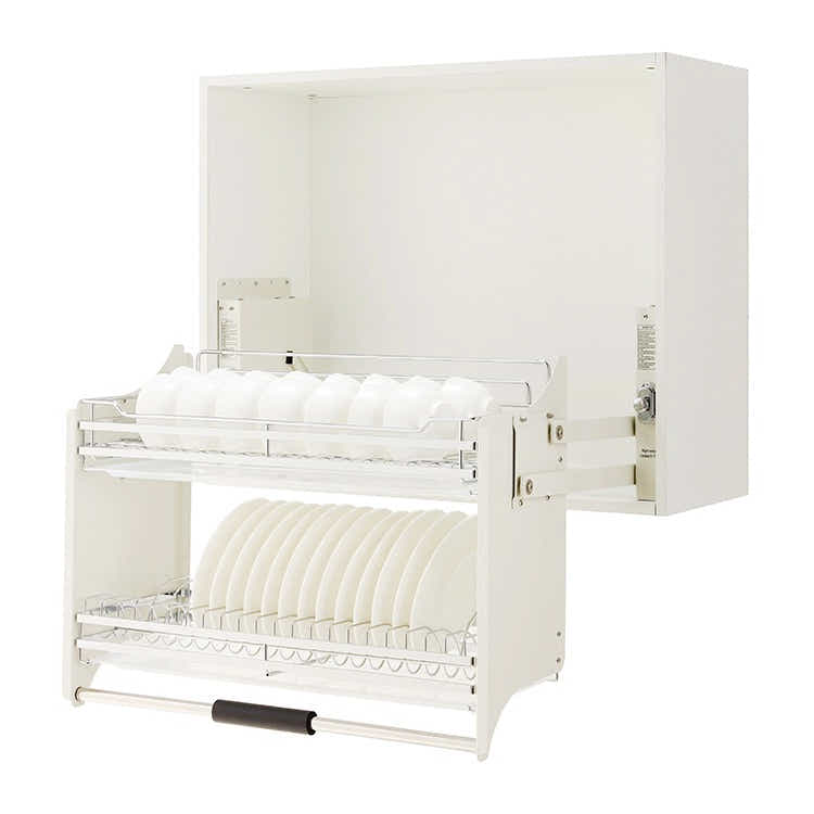 DS BS 2 Tier Pull-Out Cabinet Organizer Drop Down-900MM