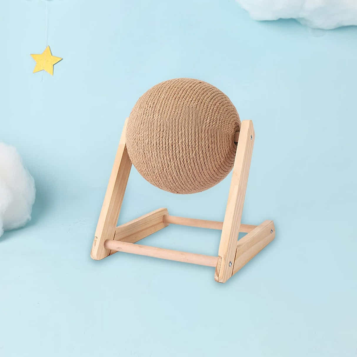 DS BS Scratch and Rotate Ball Cat Scratcher Toy