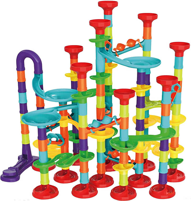 DS BS 197Pcs Piece DIY Marble Run Race Set