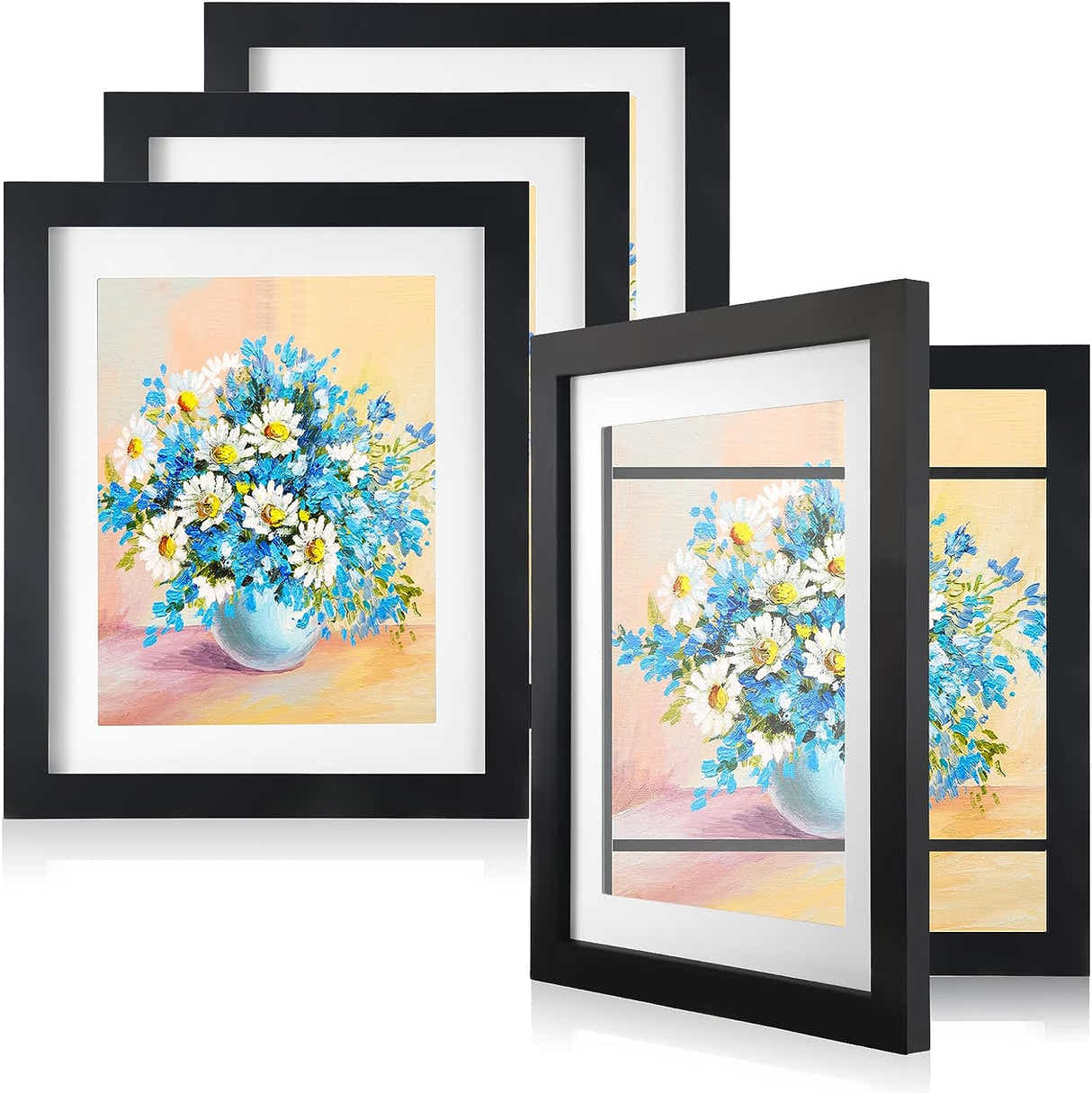 DS BS Kids Artwork Picture Frame 34x25CM-Black