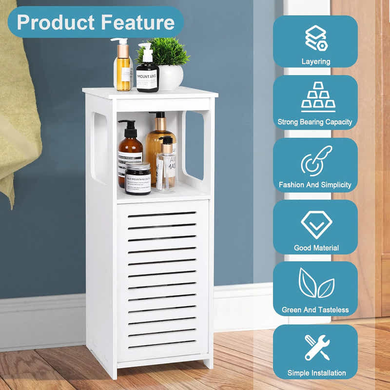 DS BS FreeStanding Bathroom Storage Cabinet
