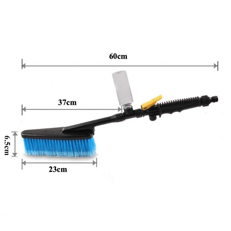 DS BS  Car Washing Brush with Hose Attachment and Soap Dispenser