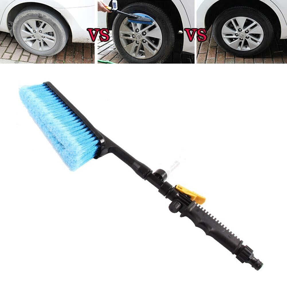 DS BS Car Washing Brush with Hose Attachment and Soap Dispenser