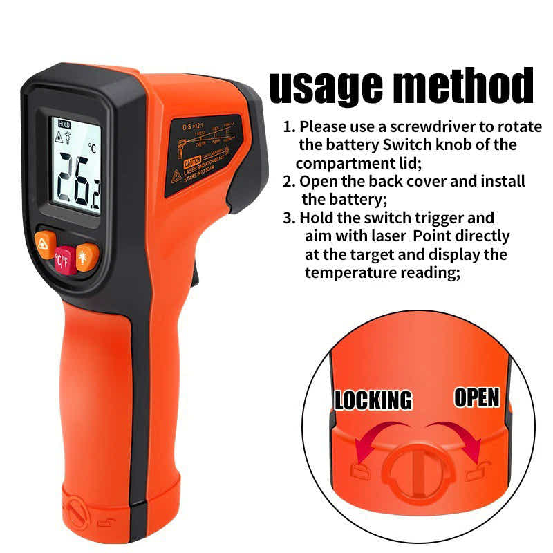 DS BS Infrared Thermometer Gun