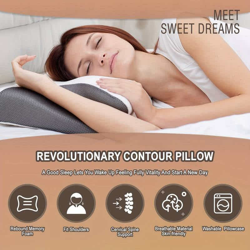 DS BS Cervical Memory Foam Pillow