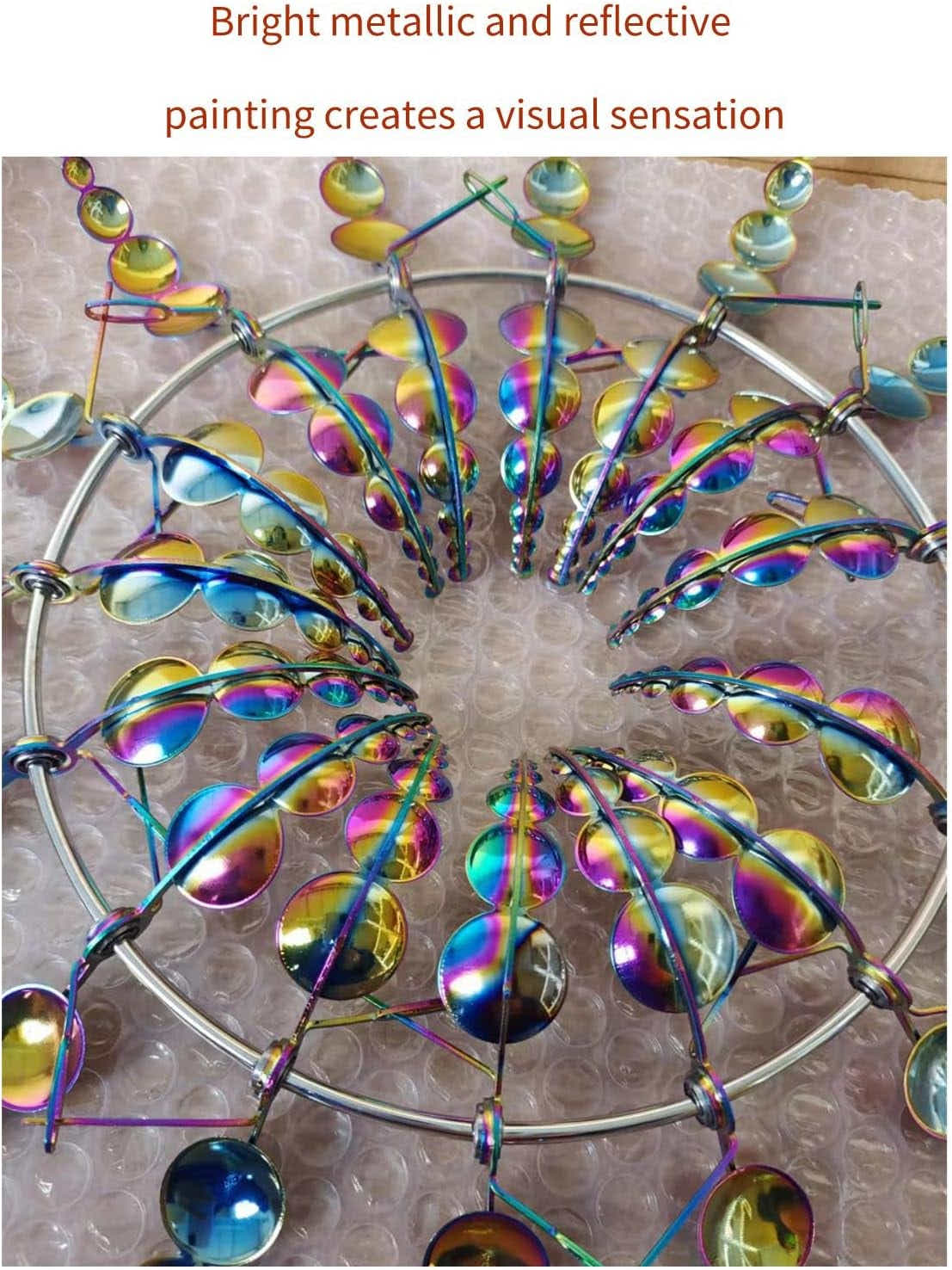 DS BS 3D Magical Metal Wind Spinners