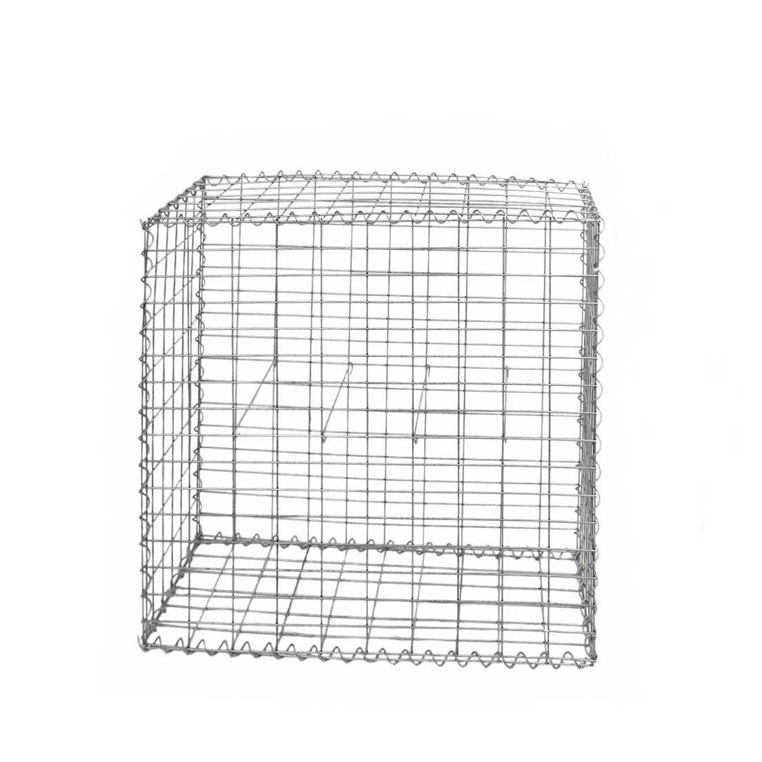 DS BS Gabion Baskets Garden Mesh Cages Wire Stone 100X100X100CM