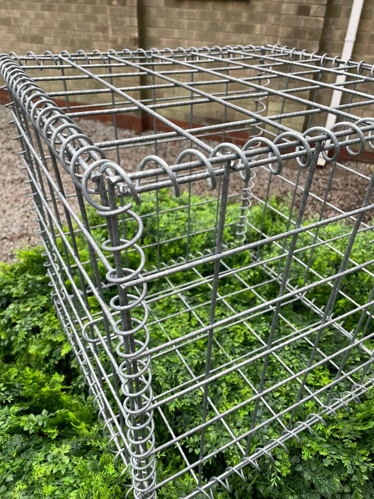 DS BS Gabion Baskets Garden Mesh Cages Wire Stone 100X50X100CM