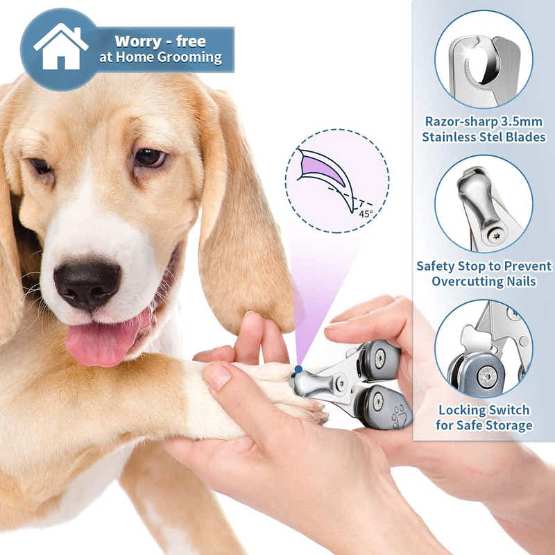 DS BS 3 in 1 Foldable Dog Nail Clippers