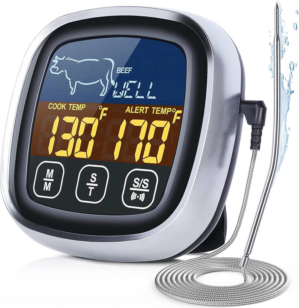 DS BS Touchscreen Meat Thermometer