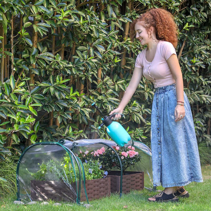 DS BS Garden Plant Flower Greenhouse Tunnel