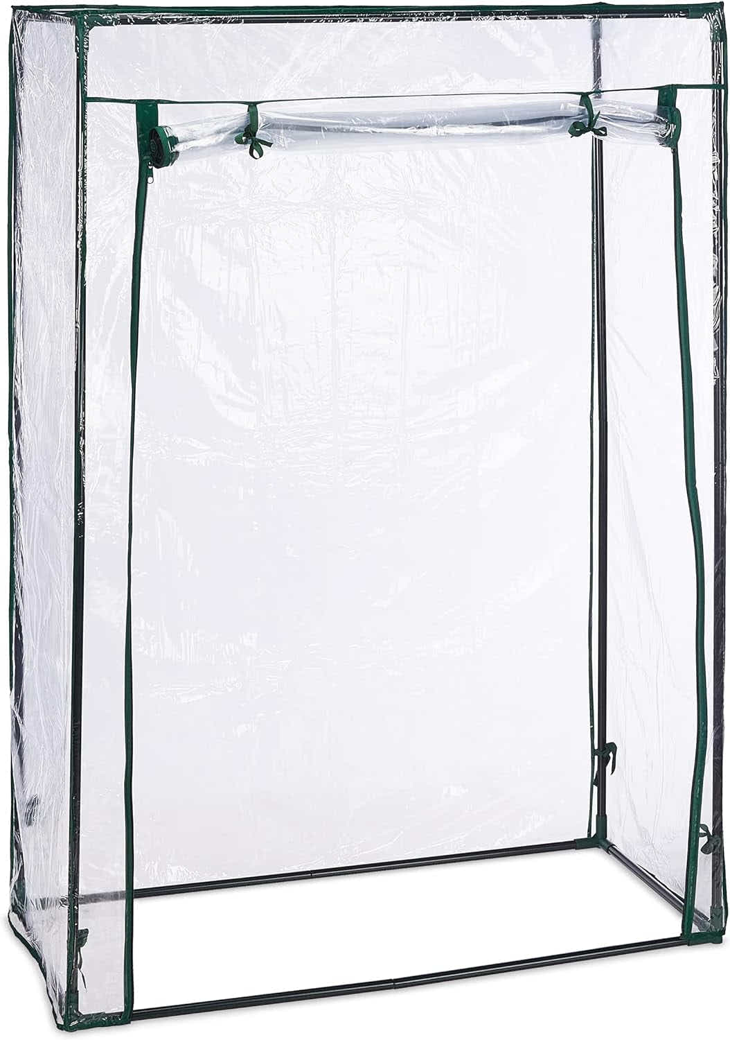 DS BS PVC Tomato Greenhouse with Roll-up Door - for Growing Vegetables