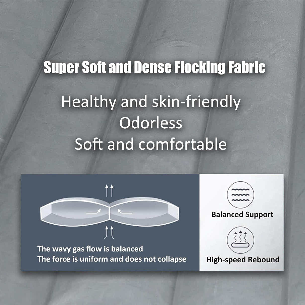 DS BS Car Air Mattress With 2 Pillows and Air Pump