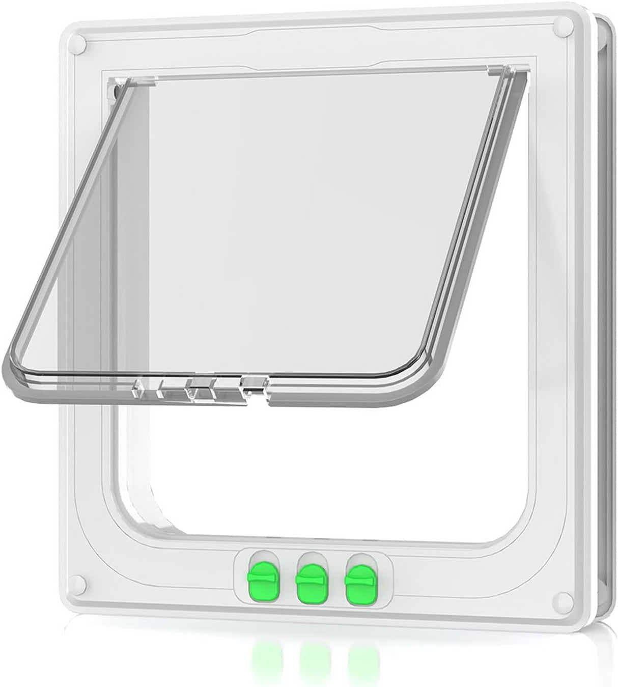 DS BS 4-Way Locking Pet Door for Cats and Small Dogs