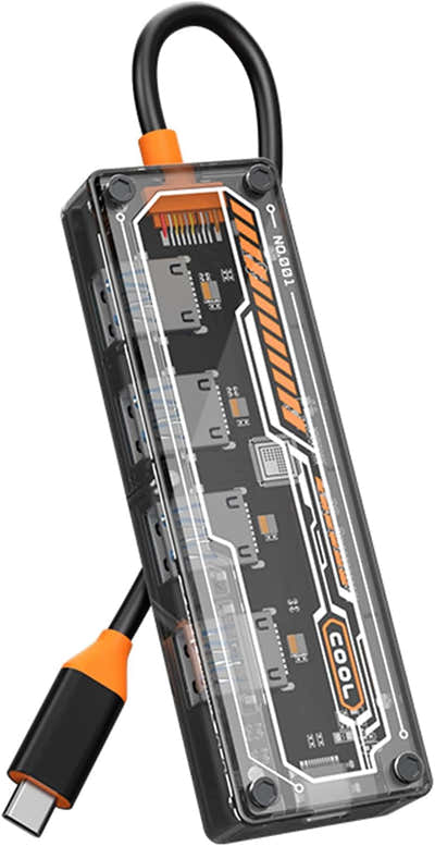 DS BS USB C Adapter Docking Station with 4-Ports