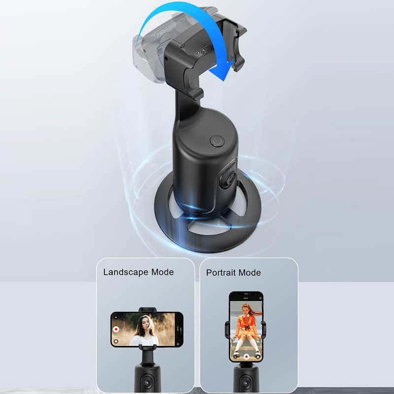 DS BS Auto Face Tracking Phone Holder For Live Vlog Streaming Video
