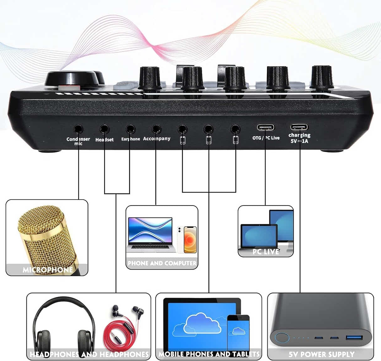 DS BS Professional Audio Mixer