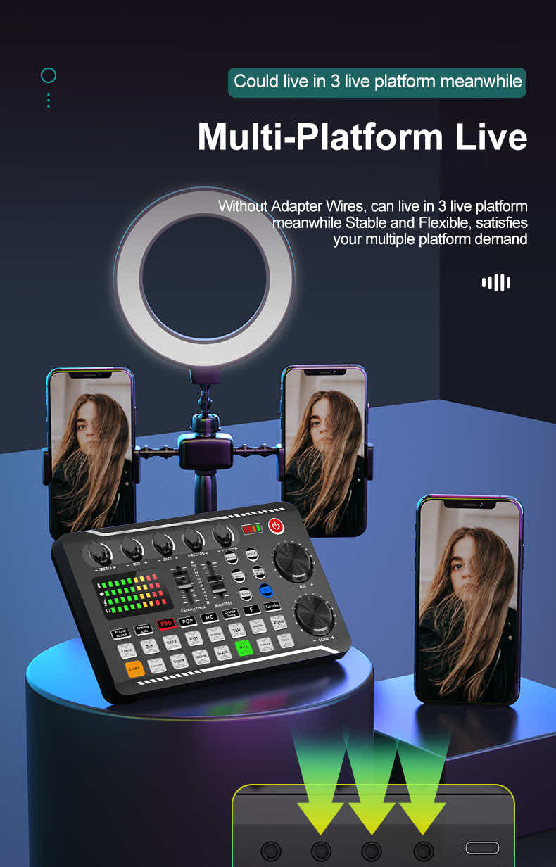 DS BS Professional Audio Mixer