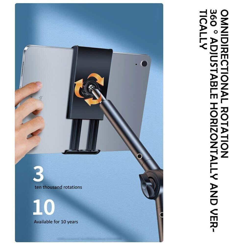 DS BS Lazy Tablet Mount Bracket Rotating Stand for Desk