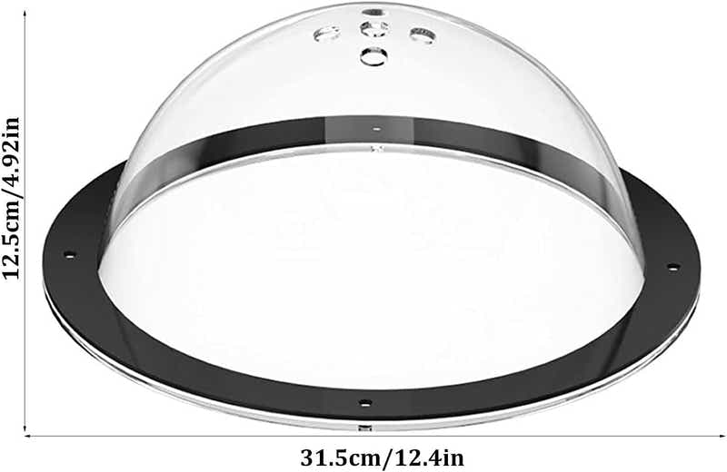 DS BS Acrylic Dome Dog Window for Fence to View Outside