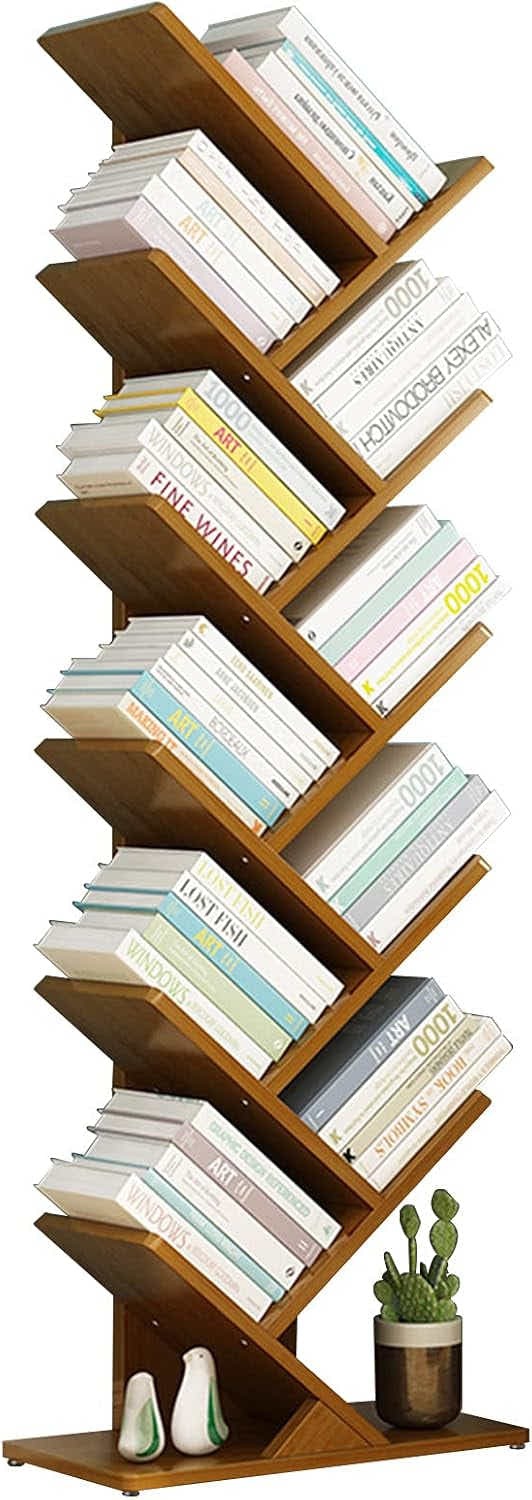 DS BS 6 Layer Tree Shape Bamboo Bookshelves