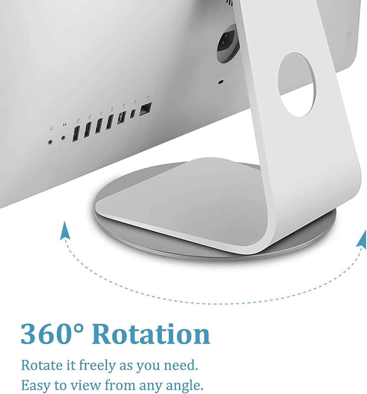 DS BS 360°Rotation Monitor Swivel Base