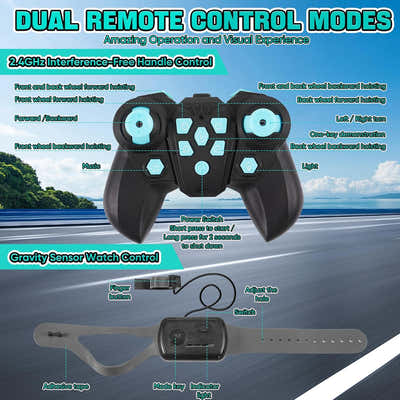 DS BS 8WD Remote Control Robot Dog