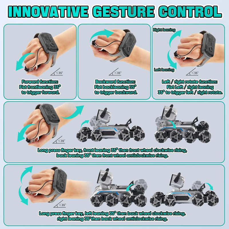 DS BS 8WD Remote Control Robot Dog