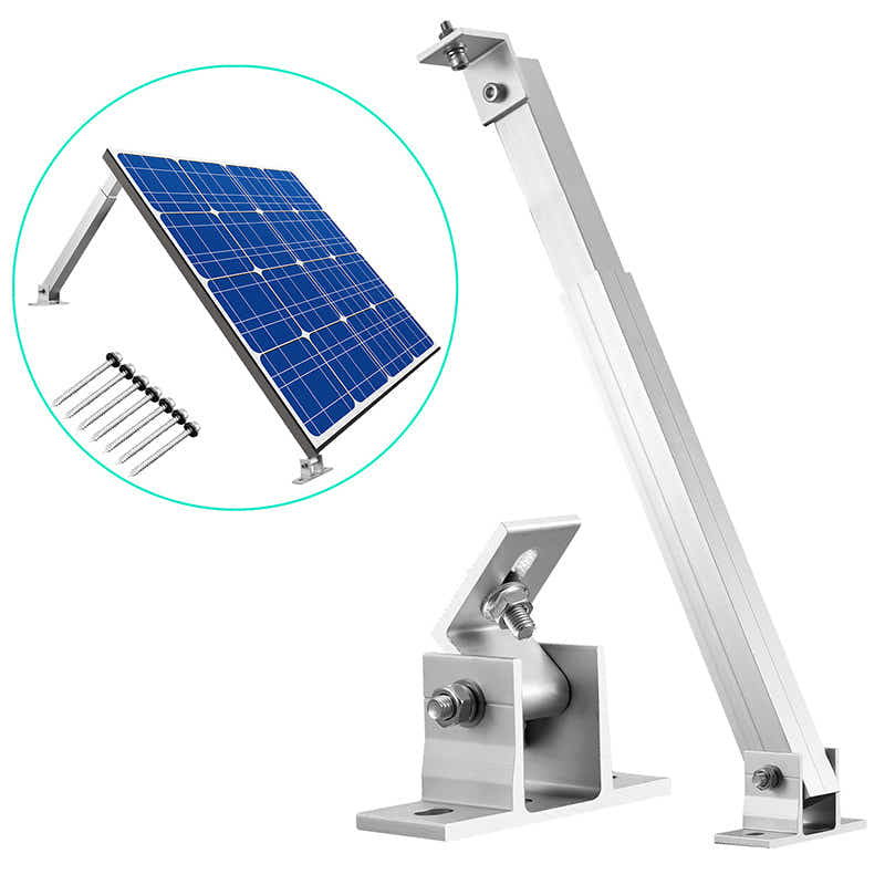 DS BS Adjustable Solar Panel Tilt Mount Brackets 15-30°