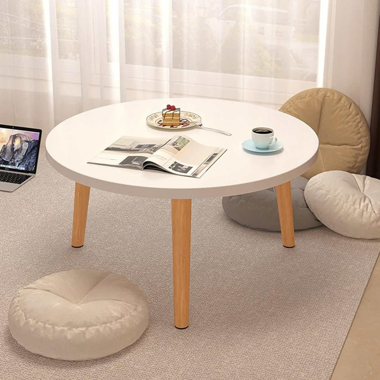 DS BS Multi-Use Low Tea Table - 60×30(H)CM
