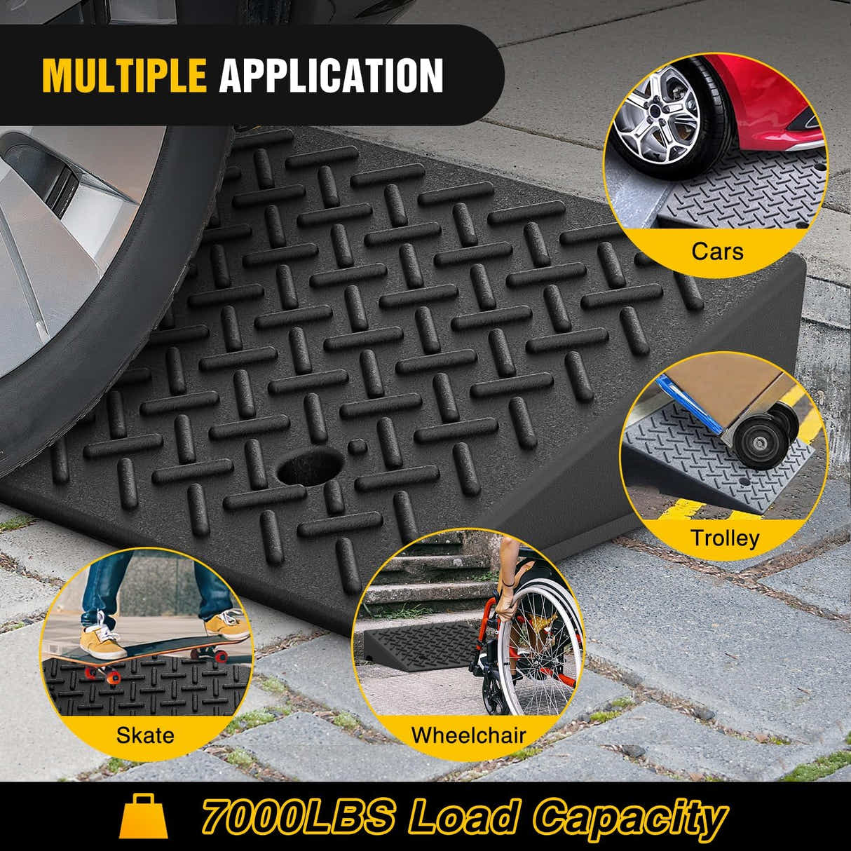 DS BS 2-Piece Curb Ramps Set 48×32cm