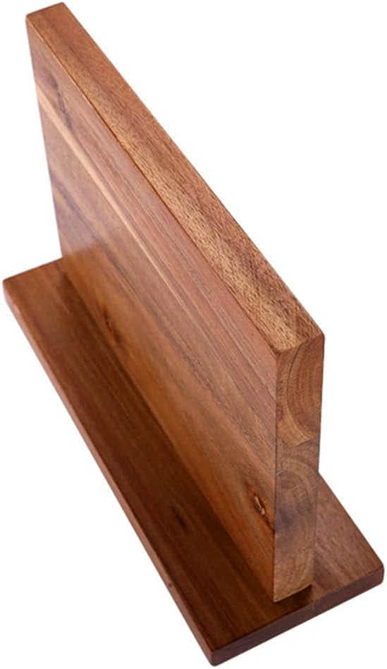 DS BS Double Sided Wooden Magnetic Knife Block Holder