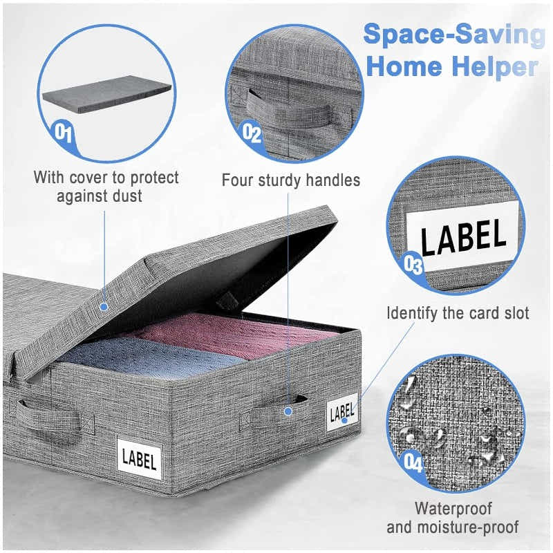 DS BS Under Bed Storage Containers