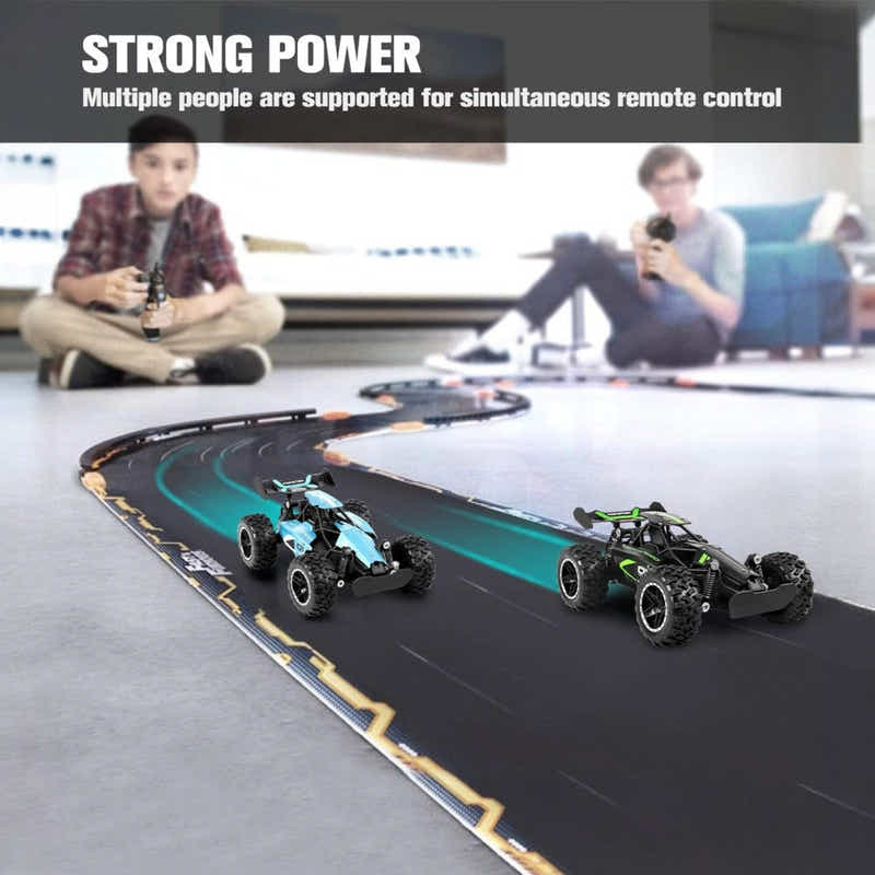 DS BS 2.4G Remote Control Off-Road Car 15km/h High Speed Racing Vehicle - Green