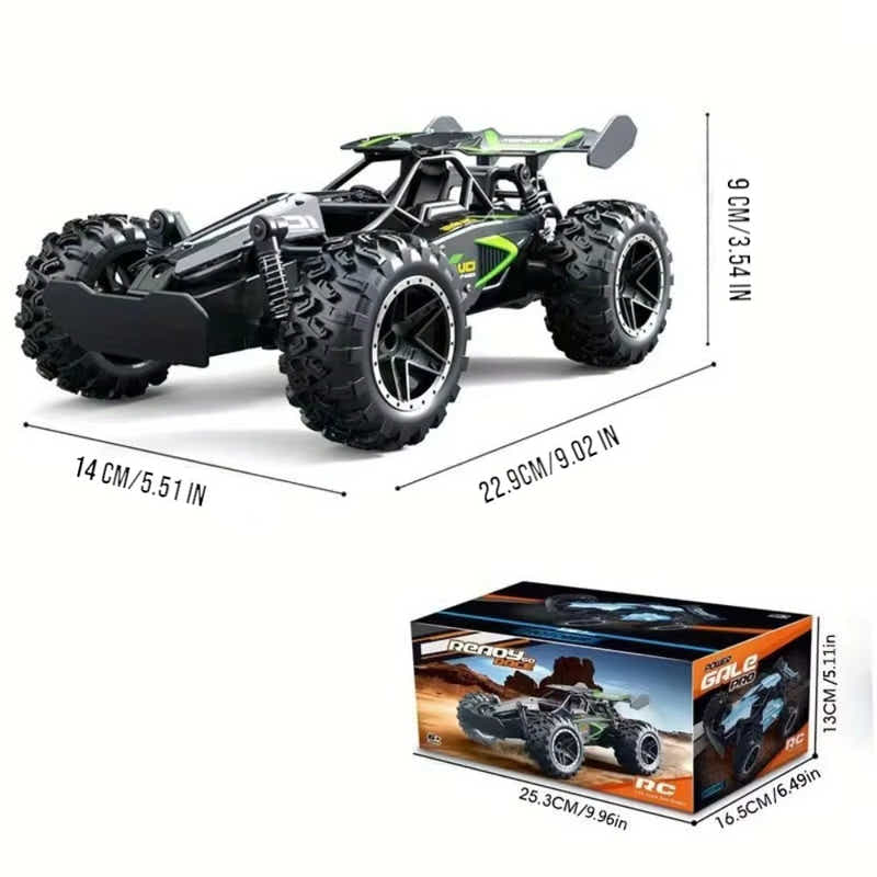 DS BS 2.4G Remote Control Off-Road Car 15km/h High Speed Racing Vehicle - Blue