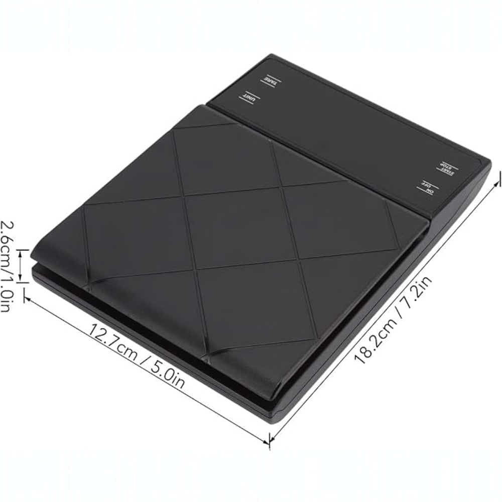 DS BS Digital Coffee Scale with Timer - Black