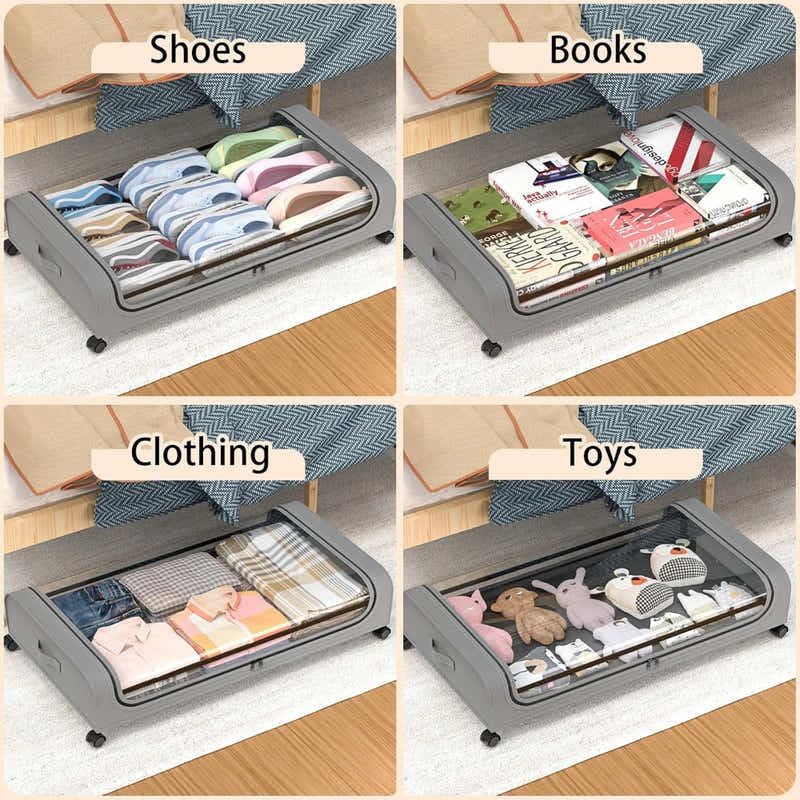 DS BS Under Bed Storage Box with Wheels